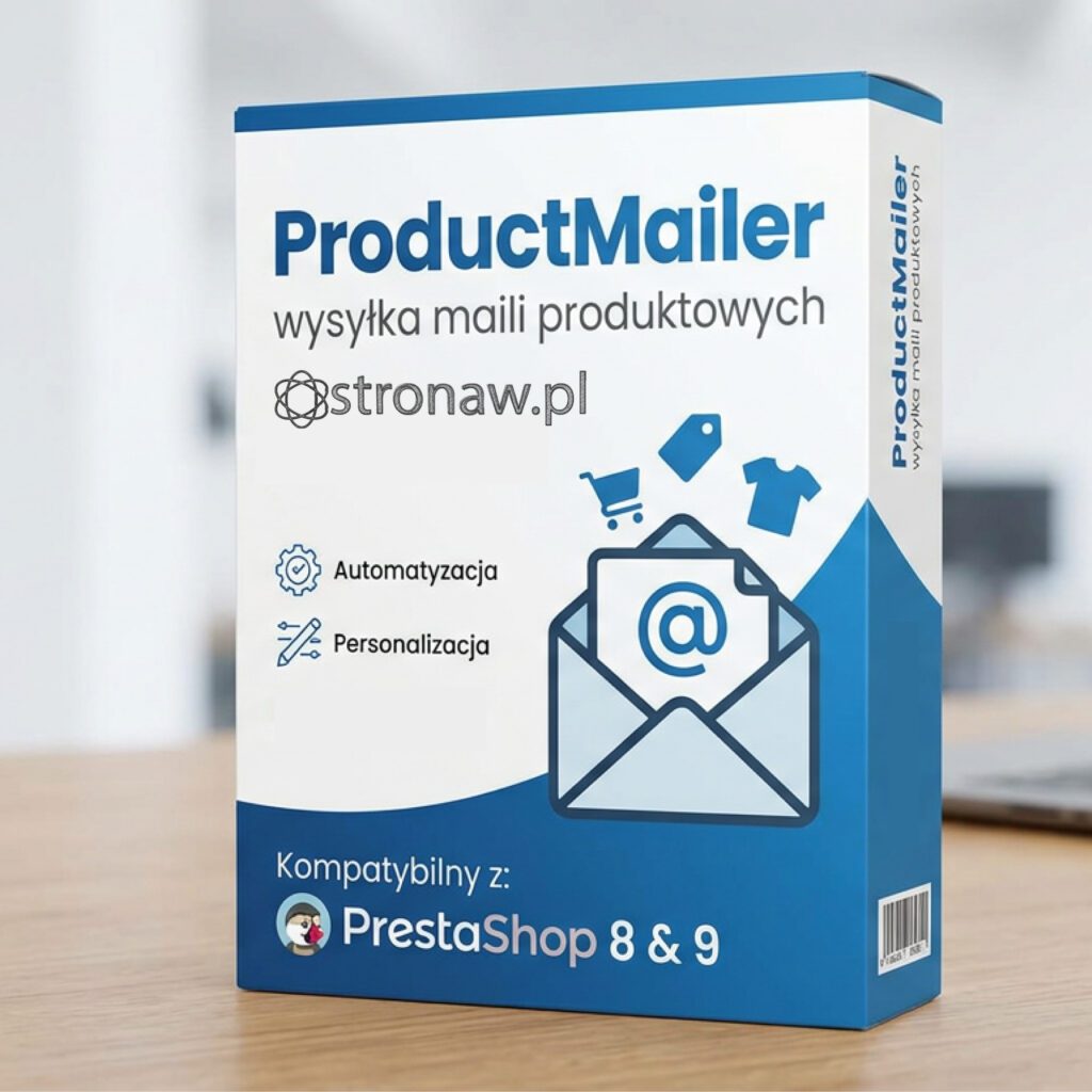 ProductMailer – wysyłka maili produktowych - StronaW.pl